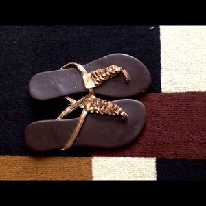 Bronze Sandals